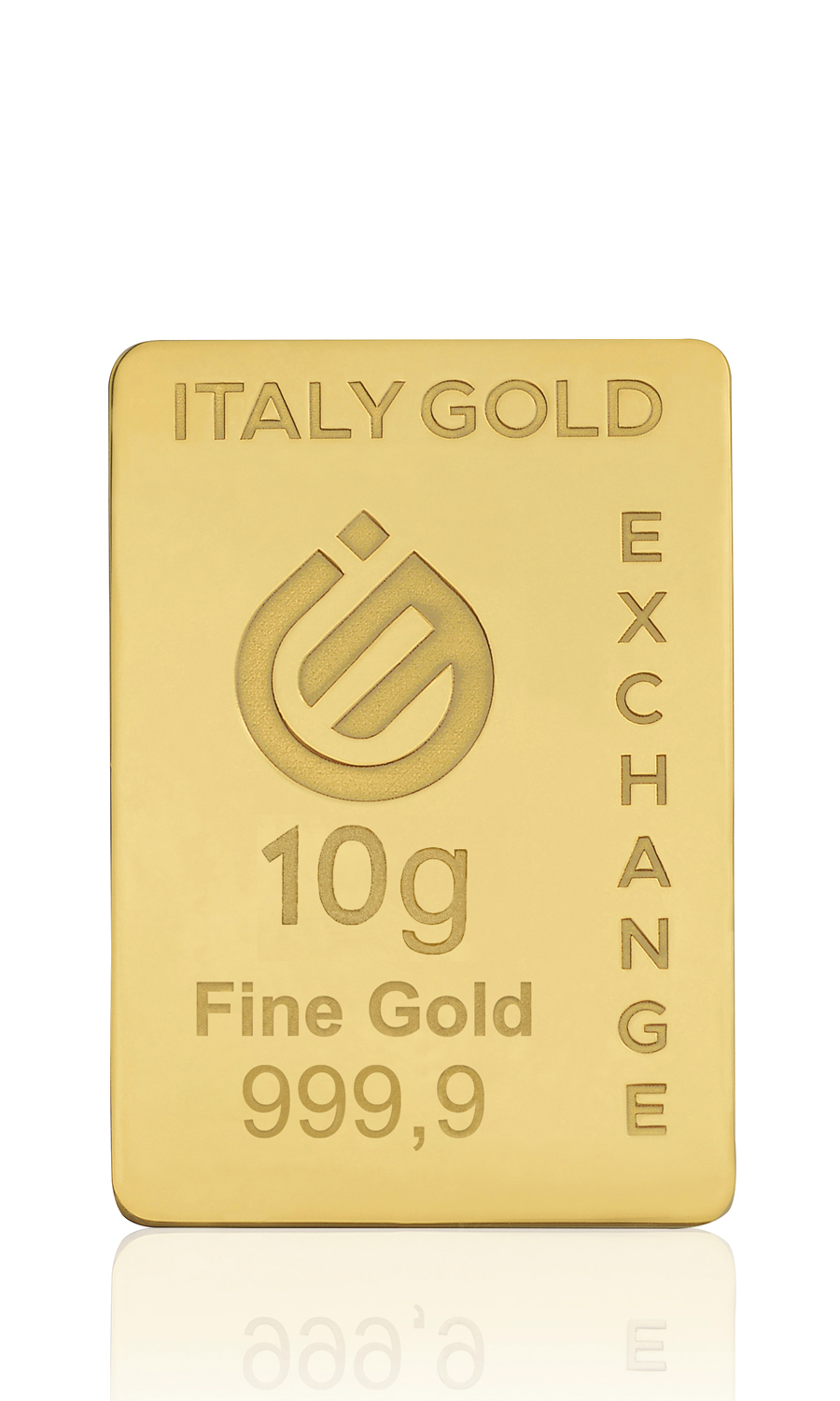 Lingotto Oro 24 Kt da 10 gr. - Idea Regalo Scarabeo - IGE: Italy Gold Exchange